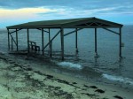 Shelter Shed on dusk