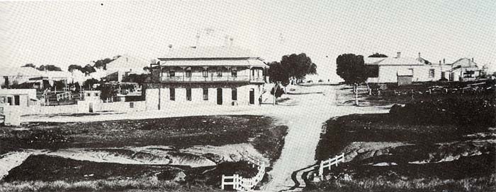 Early Ardrossan looking south across Clay Gully Creek