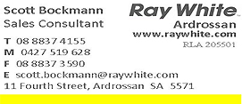 Ray White - Scott Bockmann